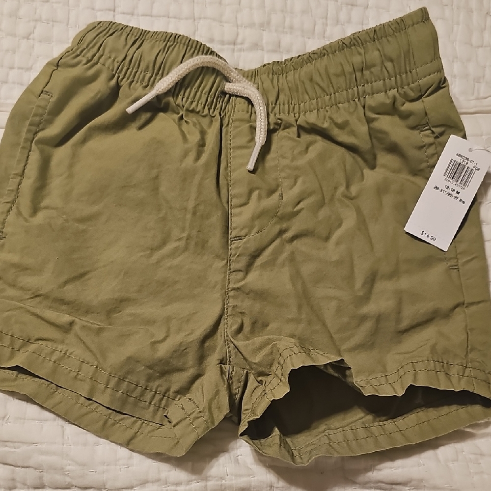 Old Navy Kids Olive Green Shorts